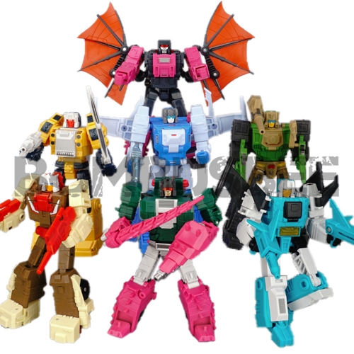 【Sold Out】Mech Fans Toys VS-01 to VS-07 Vecma Toys Head Warrior Cool One 7 in 1 Pack Gift Box