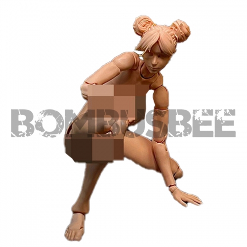 【Sold Out】Romankey X Cowl 1/12 Action Figure Girl Body Yellow Color