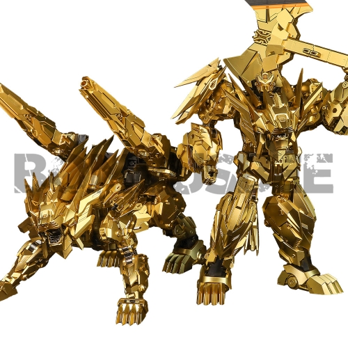 【In Stock】Cang Toys Chiyou CT-CY04SP Kinglion Razorclaw + CT-CY07SP Dasirius 2 in 1 Set Golden Ver.
