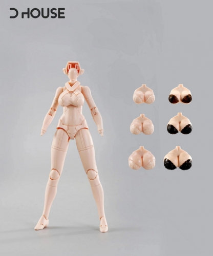 【Sold Out】D house 1/12 Accessory Body Skin Color Model Kit
