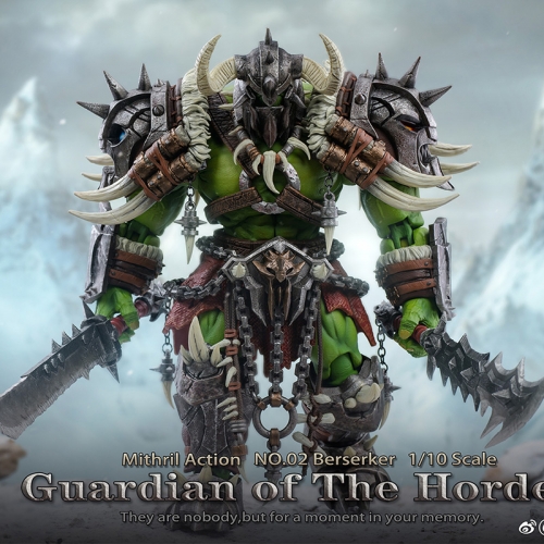【In Coming】Mithril Action No.02 1/10 Berserker Guardian of The Horde Orc 02