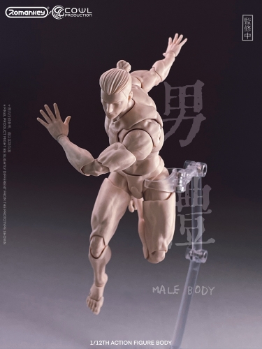 【Sold Out】Romankey X COWL 1/12 Action Figure Male Body White  Skin