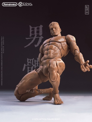 【Sold Out】Romankey X COWL 1/12 Action Figure Male Body Yellow Skin
