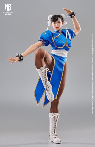 【In Coming】Star Man 1/6 MS-008 Street Fighter Female Fighter Chun-Li Action Figure