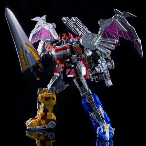 【In Stock】Lucky Cat Micro Cosmos MC-03 Beast Lord Megazord Set of 5 Reissue