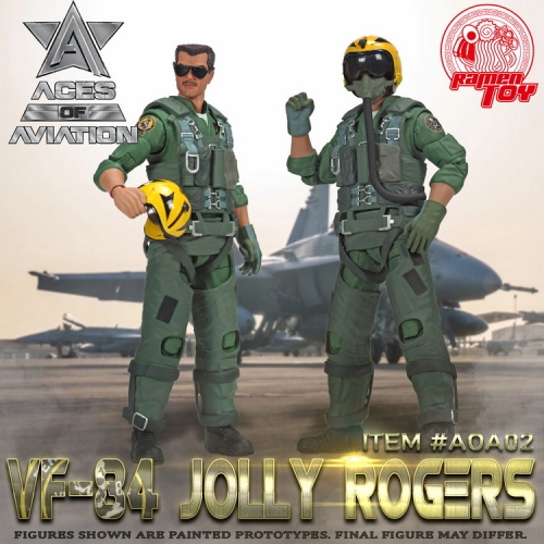 【Pre-order】Ramen Toy AOA02 VF-1 Aces of Aviation Jolly Rogers