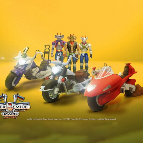 【Sold Out】Nacelle 1/12 Biker Mice from Mars Motorcycles Wave 1 Set of 3
