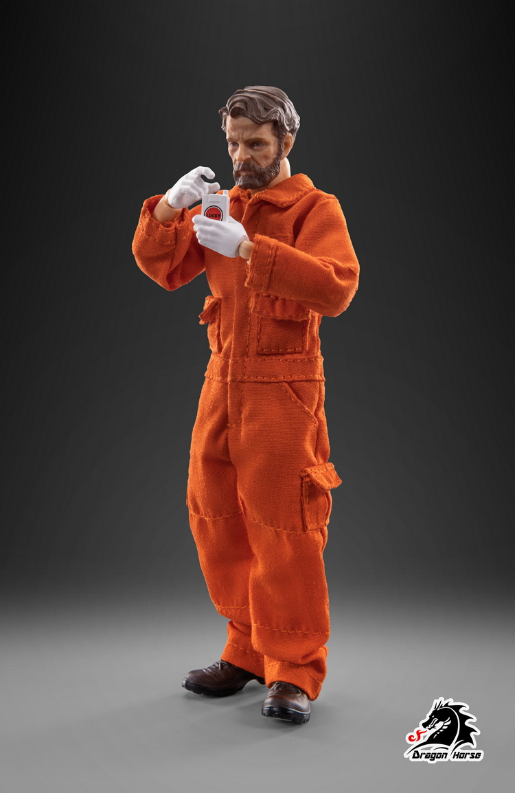 NEW PRODUCT: Dragon Horse DH-S003 SCP Foundation Series Class-D Personnel ( SCP-181 “Lucky”) 1/12 scale action figure