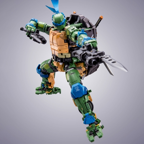 【In Stock】HEATBOYS MECHATRAN HB0018 Teenage Mutant Ninja Turtles Transformable Leonardo