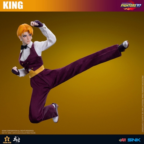 Tunshi Studio 1/6 The King Of Fighters 97 Blue Mary Action Figures
