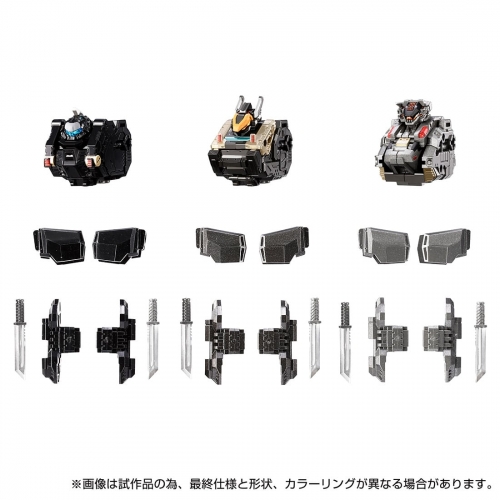 【In Stock】Takara Tomy Diaclone TM-21 Tactical Mover EX Core & Armament Set 1