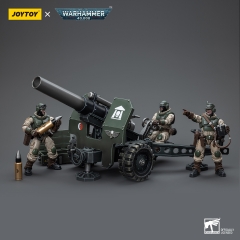 【In Stock】JoyToy JT8858 1/18 Warhammer 40K Astra Militarum Ordnance Team with Bombast Field Gun