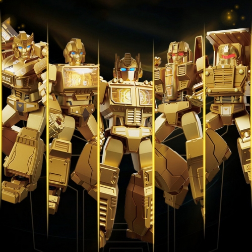 【Sold Out】Buluke FG-01919 Golden Lagoon Transformers Anniversary Version Set of 5 Model Kit
