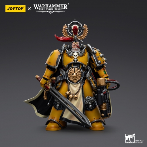 【Pre-order】Joytoy JT9138 1/18 Warhammer 40K "The Horus Heresy" Imperial Fists Legion Praetor with Power Sword