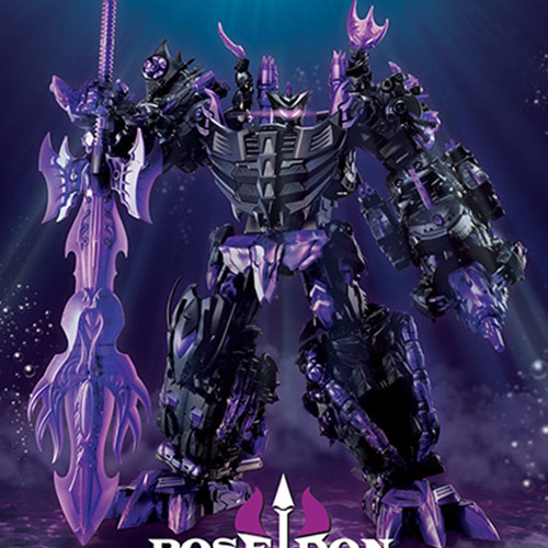 【In Stock】TFC Toys Poseidon Nior Piranacon 6 in 1 Set Dark Purple Ver.