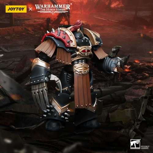 【Pre-order】Joytoy Warhammer 40K JT9725 1/18 Warhammer"The Horus Heresy" Sons of Horus Justaerin Terminator Squad Justaerin with Lightning Claws