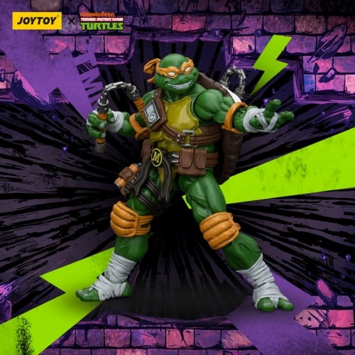 【Pre-order】Joytoy JT6144 1/18 Teenage Mutant Ninja Turtles Michelangelo