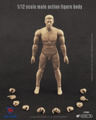 【Pre-order】CRAZY FIGURE CFTOYS LT003 1/12 Action Male Figure Body