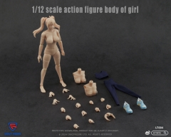 【Pre-order】CRAZY FIGURE CFTOYS LT004 1/12 Action Figure Body of Girl