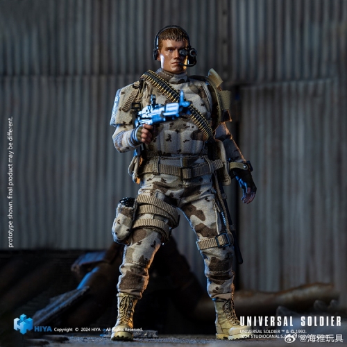 【Pre-order】HIYA Exquisite Super Universal Soldier Andrew Scott Action Figure