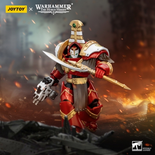 【Pre-order】JoyToy JT7349 1/18 Warhammer"The Horus Heresy" Thousand Sons Sekhmet Terminator Cabal Sekhmet With Combi-Bolter And Achea Force Weapon