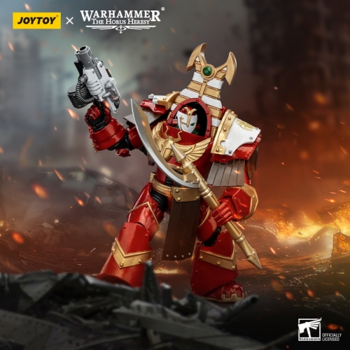 【Pre-order】JoyToy JT8605 1/18 Warhammer "The Horus Heresy" Thousand Sons Sekhmet Terminator Cabal Sekhmet With Combi-Melta And Achea Force Weapon