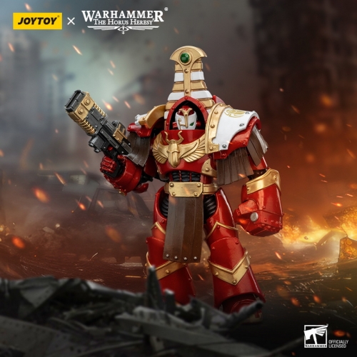 【Pre-order】JoyToy JT8612 1/18 Warhammer"The Horus Heresy" Thousand Sons Sekhmet Terminator Cabal Sekhmet Volkite Charger And Power Fist