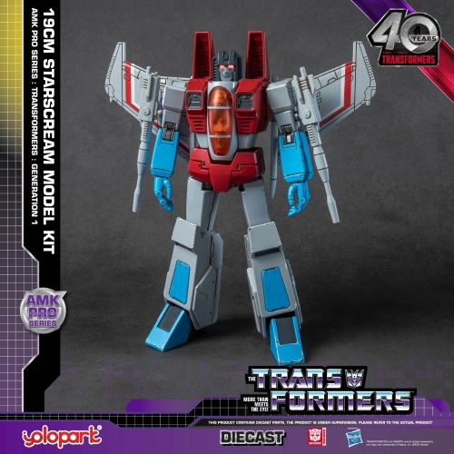 【Pre-order】YoloPark AMK Pro Transformers G1 Starscream Model Kit