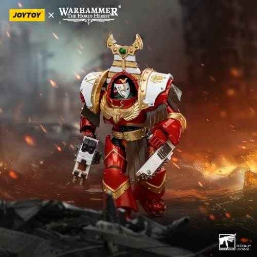 【Pre-order】JoyToy JT8377 1/18 Warhammer"The Horus Heresy" Thousand Sons Sekhmet Terminator Cabal Sekhmet With Combi-Bolter And Chainfist