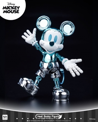 【In Stock】Infinity Toys Heat Buddy Figure MICKEY Disney Mecha Mickey Mouse Blue Ver