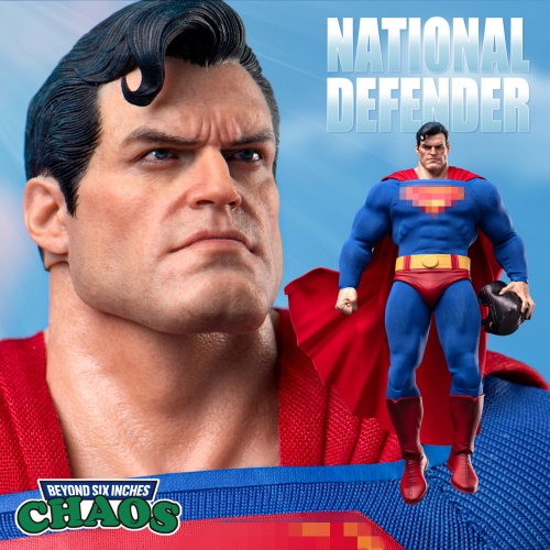 【Pre-order】CHAOS No.001 1/12 NATIONAL DEFENDER DC Multiverse Superman