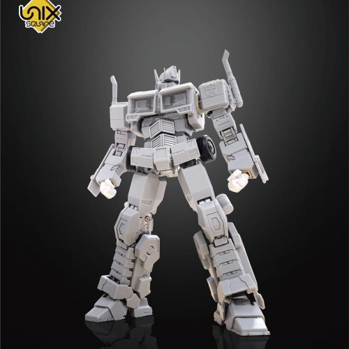 【Pre-order】Unix Square Combot Transformers Optimus Prime Licensed Convertable Figures