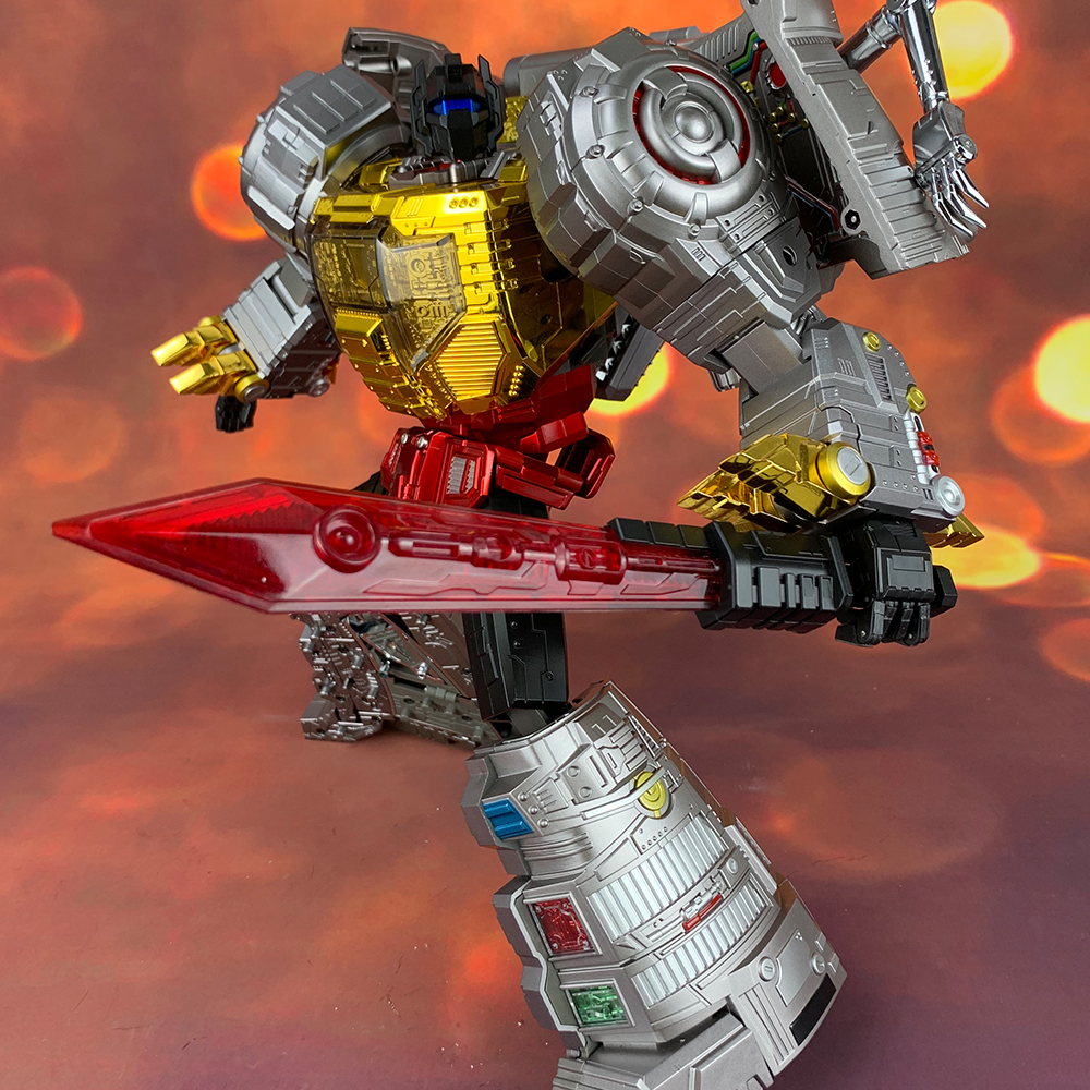 Gigapower GP HQ01R Superator Grimlock Chrome Version | Bombusbee